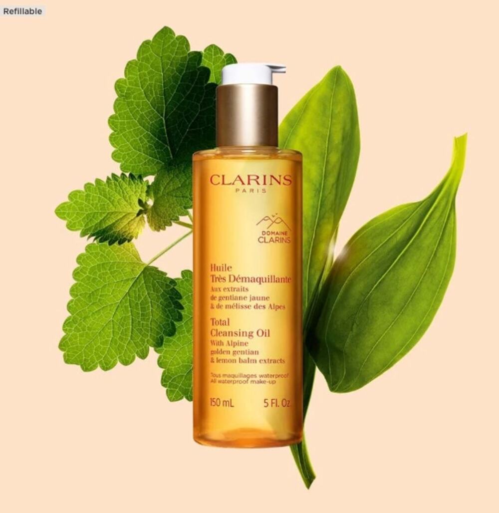 Clarins Total Cleansing Oil - Makeup Removing Facial Cleanser